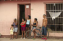 Que Pasa ( What's Up) Street Scene Cuba
