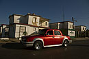 Contrasting Colour 1950's Car