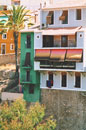 Colourful Hanging Houses