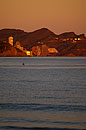 Golden Suns Rays on Benidorm