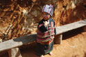 Toddler in traditional clothes