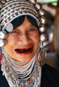 Hilltribe Akha woman
