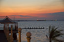Yacht Club Pink Dusk Sky