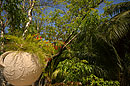Palacio Del Valle rounded decorated clay pot