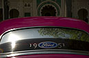Close Shocking Pink 1951 Ford