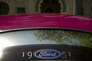 Close Up Shocking Pink 1951 Ford