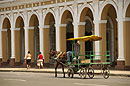 Horse & Carriage Passing Teatro