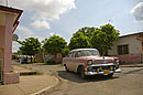 Powder Pink 1950 Classic Car