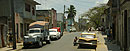 Cropped Street Scene Cienfuegos Cuba