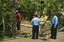 Cuban Bus Driver Stops to Shop