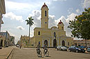 Cathedral Cienfuegos & 2 Policemen on Bikes