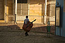 Carrying a Double Bass in Cuba