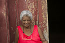 Sunny Personality Lady Grey Hair