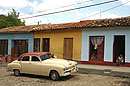 Colourful Street 1950's Classic Car Cuba