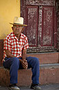 Cuban in red check