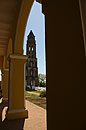 Manaca Iznaga Tower Through Arch