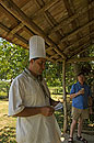 Cook at the restaurant Valle de los Ingenios
