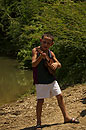 Little Musician Cuban Boy Plays Guitar