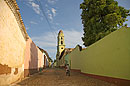 Quiet Cobbled Street Trinidad Cuba