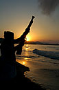 Firing Musket Silhouette
