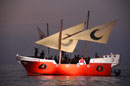 Red Moorish Boat