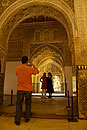 Tourists Taking Photos Alhambra