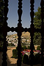 View over Granada Through Window