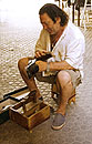 Shining Shoes in Granada