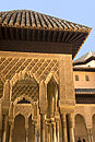 Detail Ornate Facade Alhambra