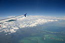 Aqua Caribbean Sea Flight