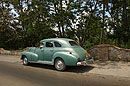 Jade Green Classic 1950's Car