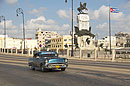 1950's Car Passing Parque Maceo