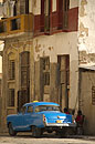 1950's Colourful Cuban Car