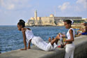 Girls at The Malecon