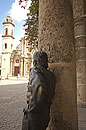 Statue at the Plaza de Catedral Close