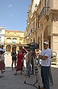 Film Crew Plaza Vieja
