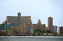 Colourful Malecon and Hotel Nacional