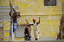 Restoration Workers Havana