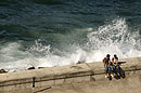 Waves Ravage the Malecon