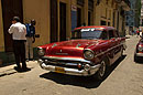 Red 1957 Chevrolet