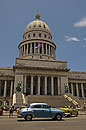 El Capitolio & Blue 1950's Car