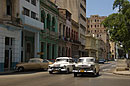 Street Scene Cars Havana