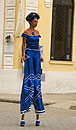 Long Lady on Stilts
