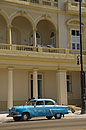 Patchy Blue Classic Car