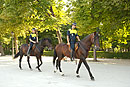 2 Mounted Police Madrid Retiro park