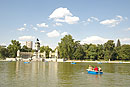 Retiro Park Lake Madrid