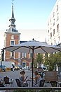 Caf� Just outside Plaza Mayor Madrid