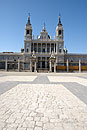 Catedral de la Almudena from Plaza de Armas Madrid