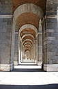 Looking Through Arches at Palacio Real