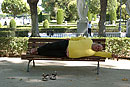 Time for a Nap Plaza de Oriente Madrid
